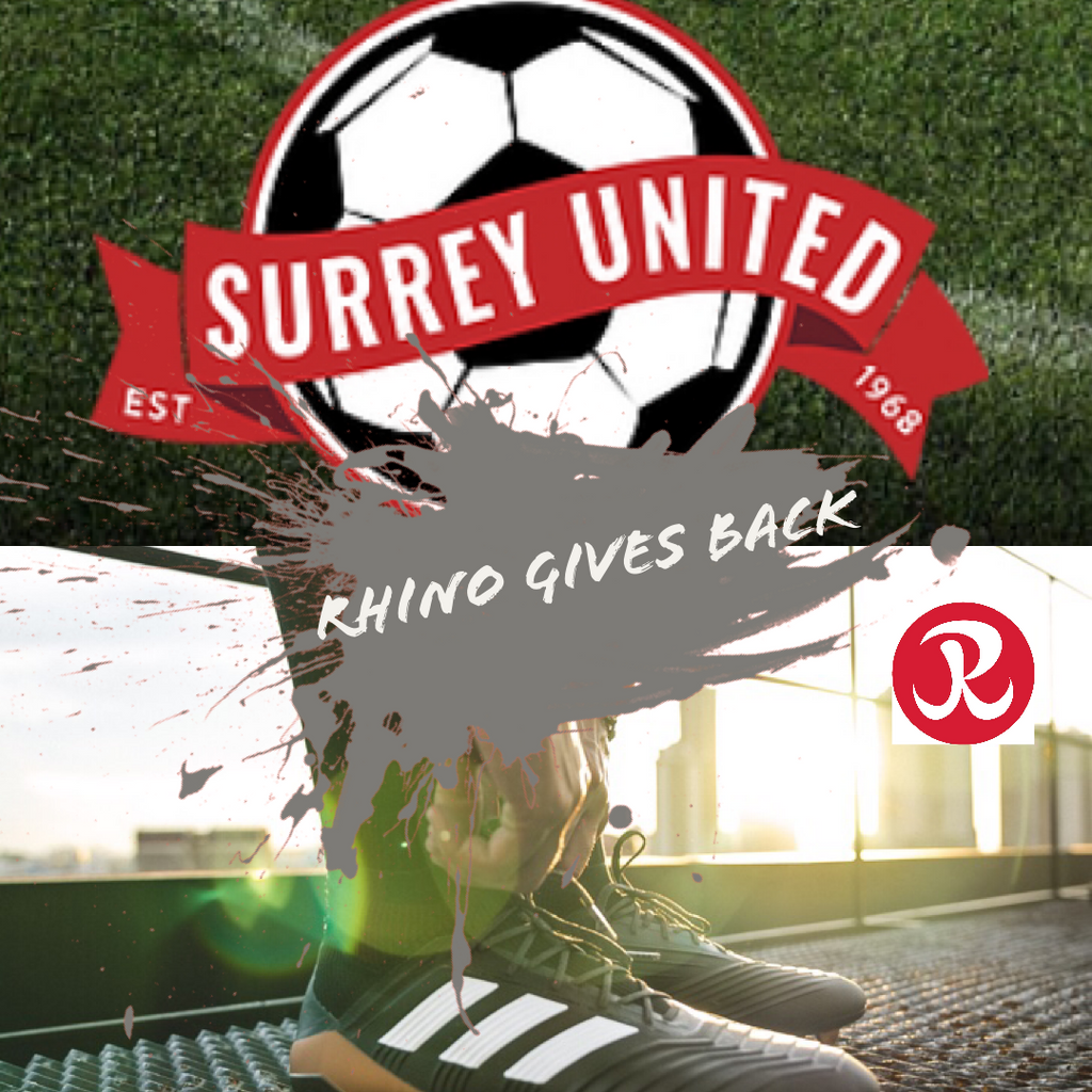 Rhino proud to sponsor Surrey United local girls soccer team!