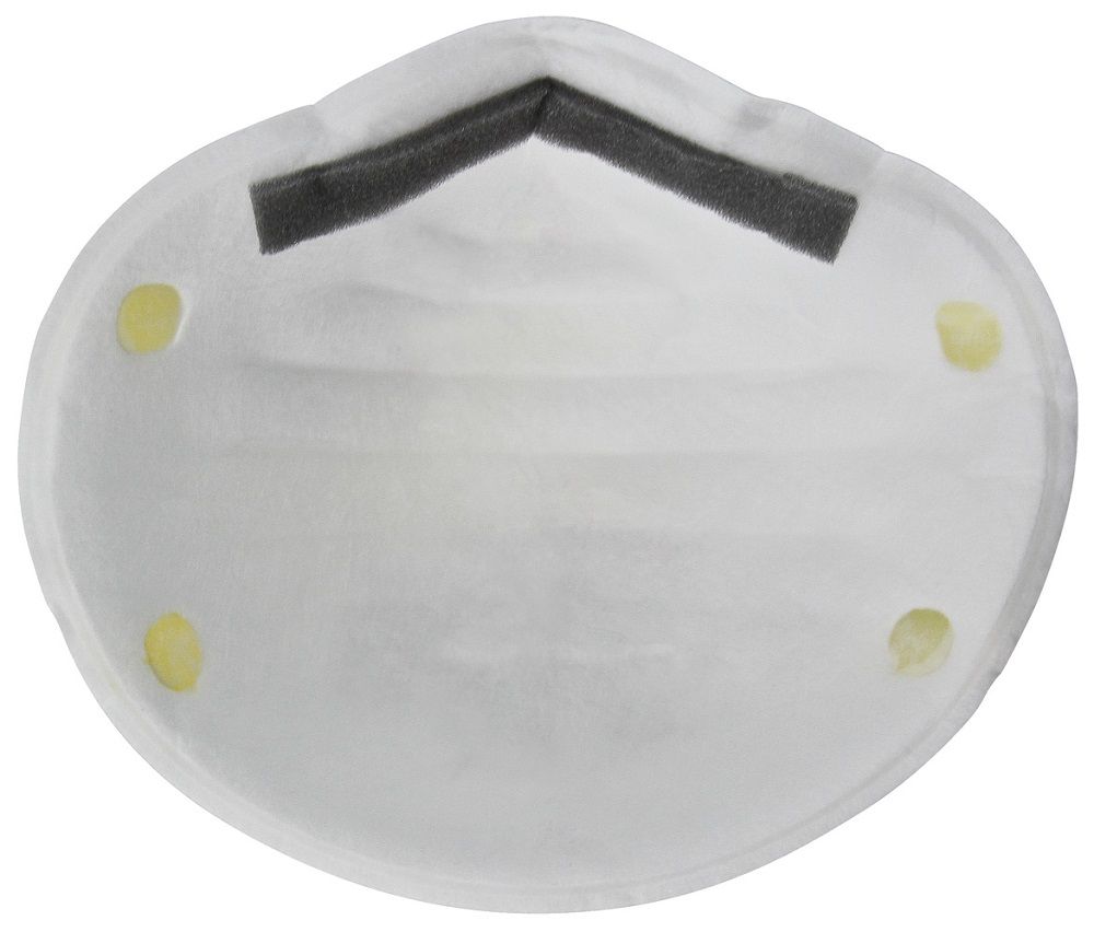 3M N95 Mask, 8210 inner mask view with nose cushioning