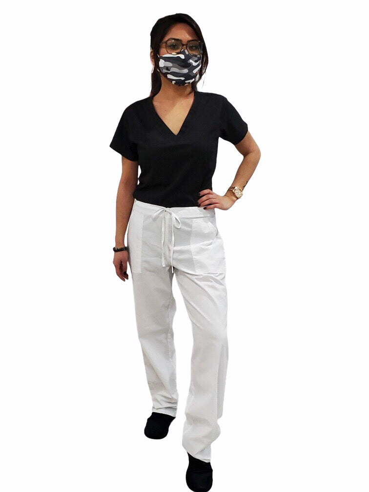 Nurse White Medical Pants Trousers - Novelty & Special Use Shop