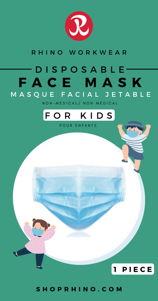 Disposable Mask for Kids outer packaging